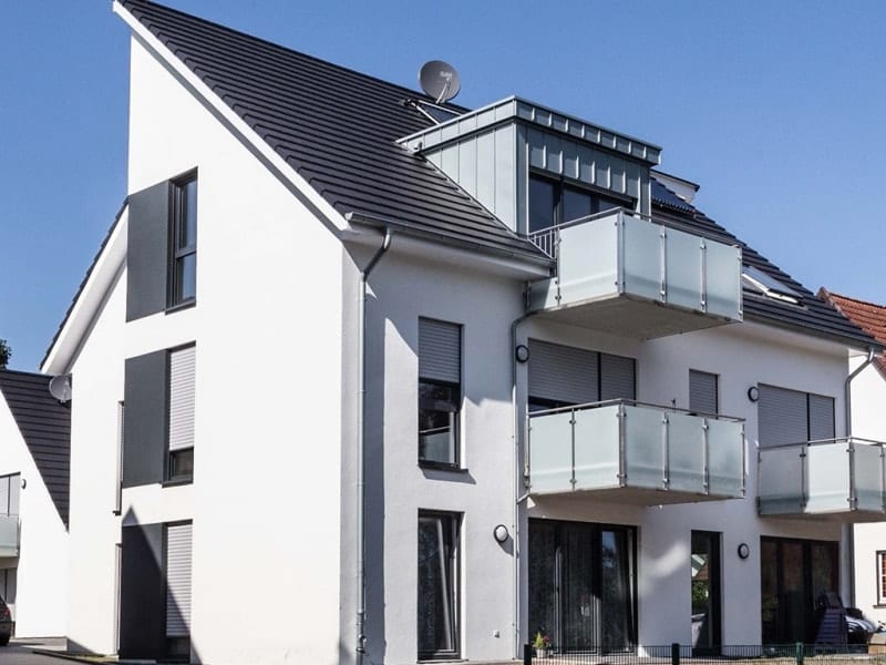 Projekt Ungleiches Duo Mehrfamilien- und Zweifamilienhaus auf einem Grundstück PLAN.CONCEPT Architekten GmbH